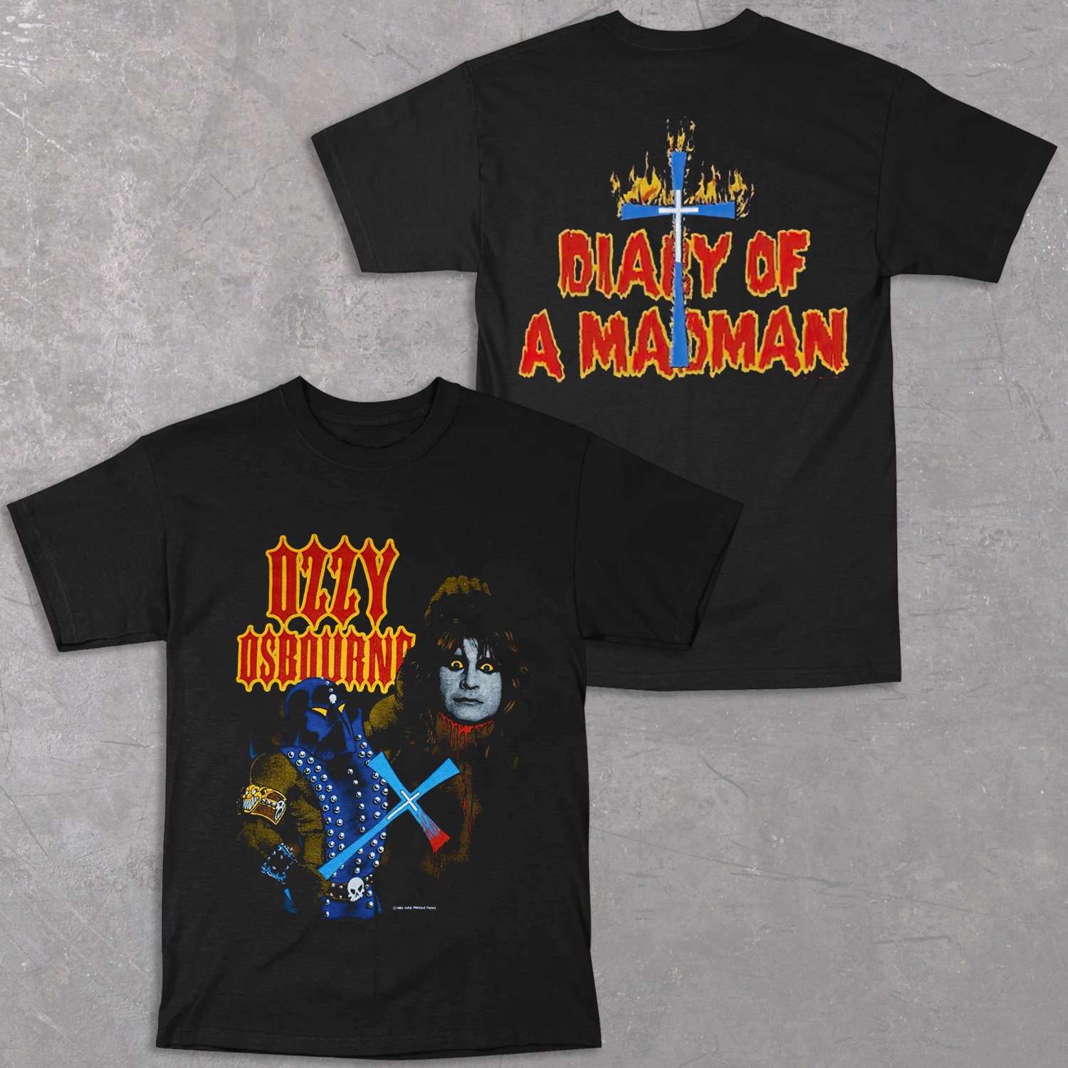 80’s Diary Of A Madman Black Diary Of A MadmanUnisex T-Shirt