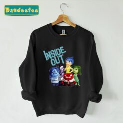 Cast Out Art Inside Out Cartoon Black Sweatshirt Black Sweatshirt