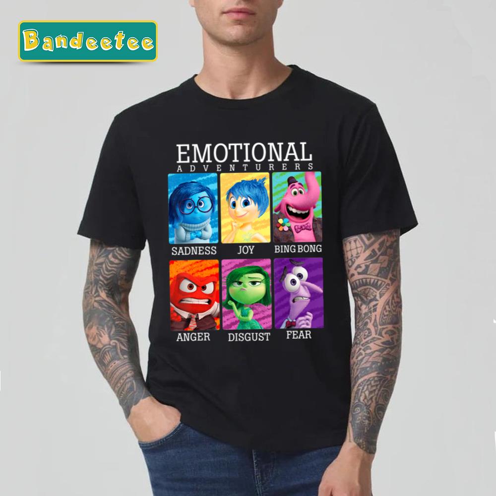 Emotional Insside Out Art Unisex T-Shirt