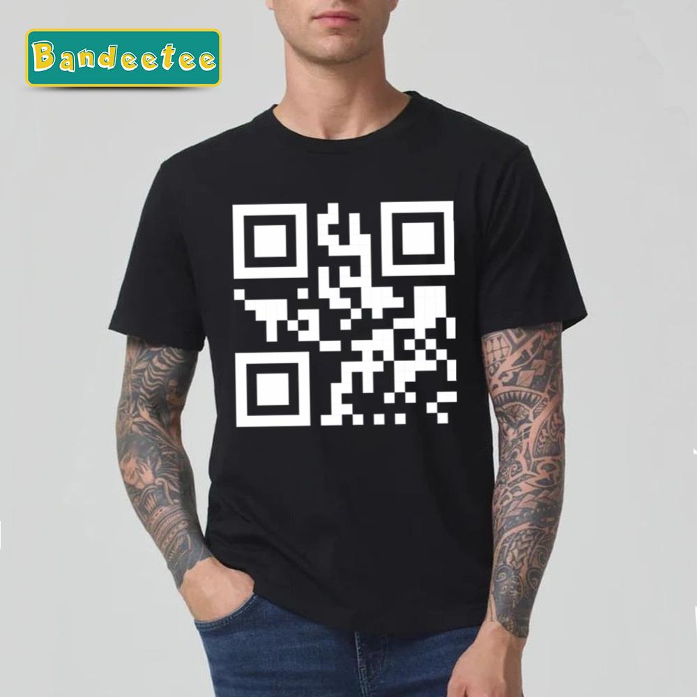 Fuck You Qr Code Scannable Funny Unisex T-Shirt