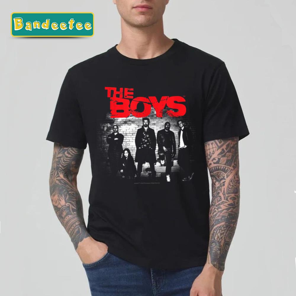 Graffiti Group Art The Boys Unisex T-Shirt