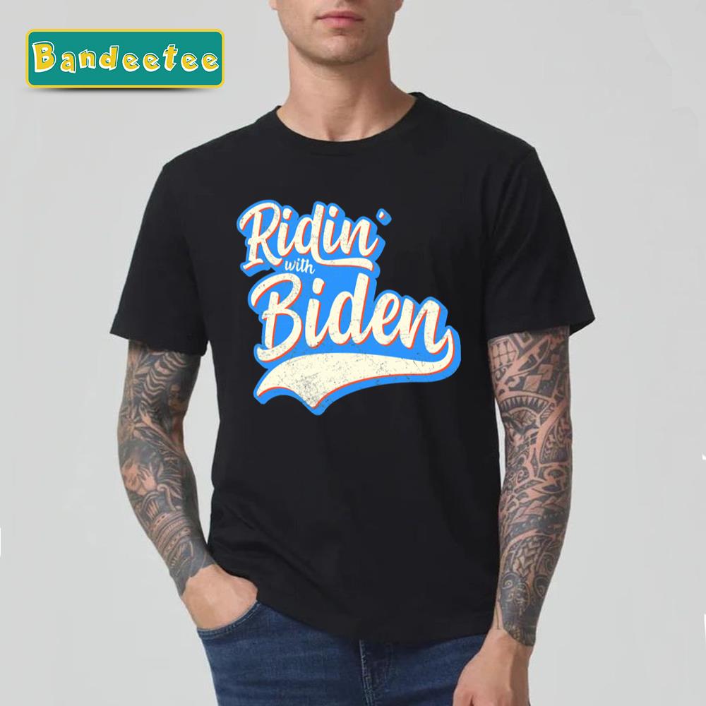 2024 Election Ridin’ With Biden Unisex T-Shirt