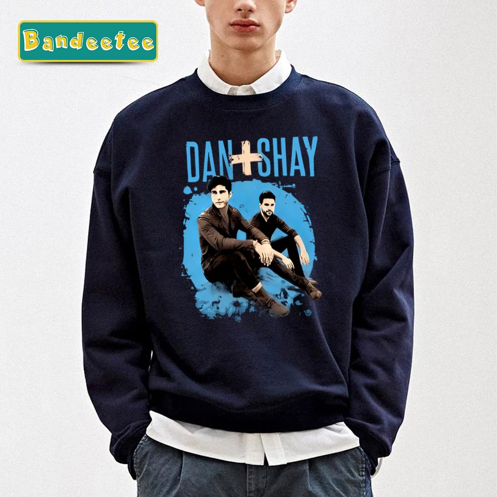 2024 Tour Dan + Shay Concert Art Unisex Sweatshirt