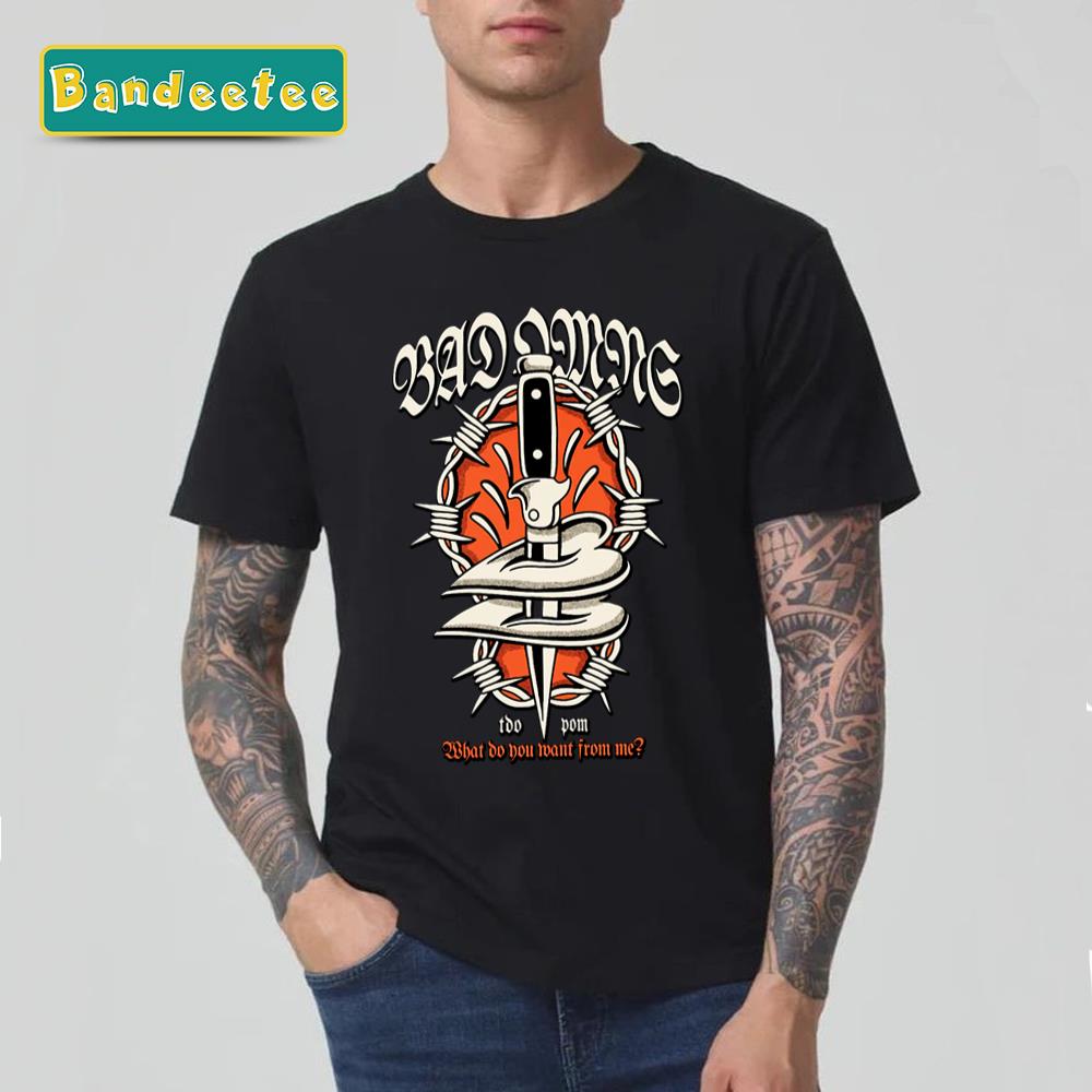 Bad Omens Crown White Pattern Unisex T-Shirt