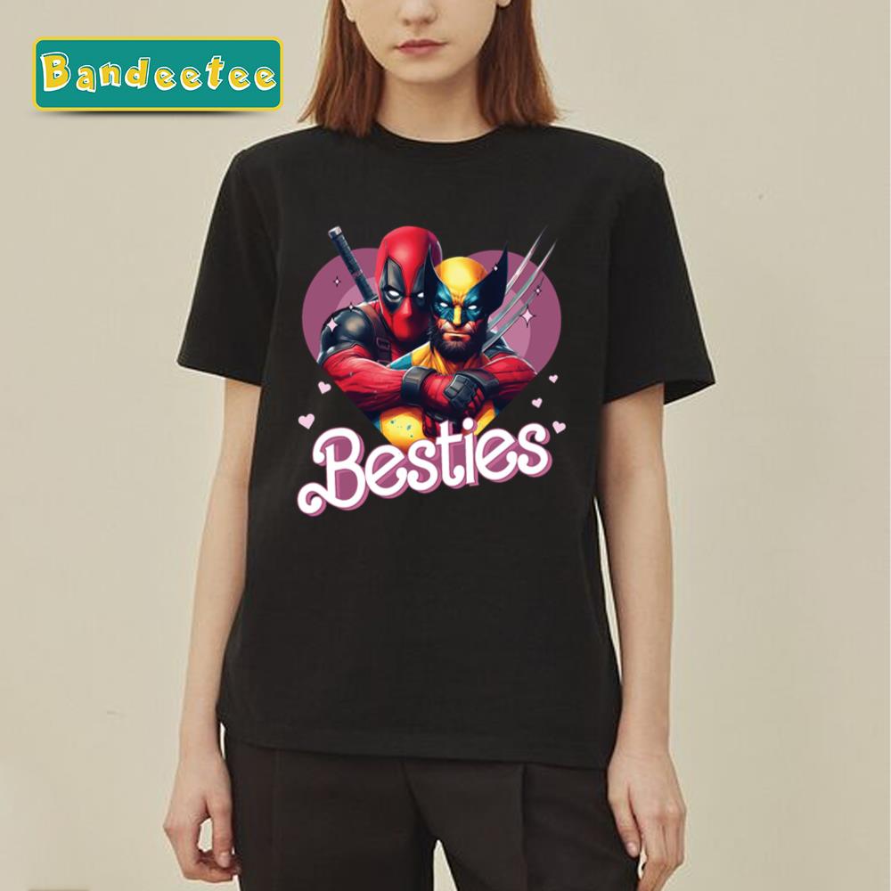 Besties Deaddpool And Wolvierine Unisex T-Shirt