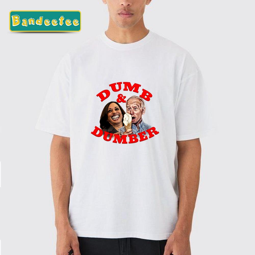 Biden & Harris Dumb And Dumber Cartoon Unisex T-Shirt