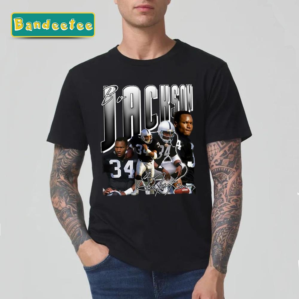 Bo Sport Jackson Bo Knows Signature Unisex T-Shirt