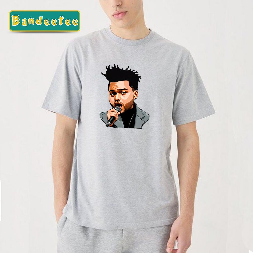 Caricature Of The Weeknd Unisex T-Shirt