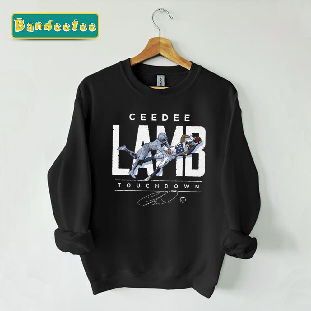 Ceedee Lamb Touchdown Catch Unisex Sweatshirt