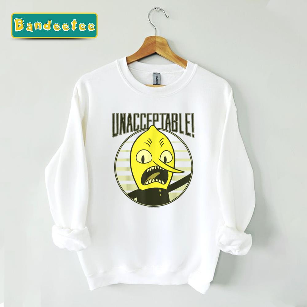 Cn Adventure Time Lemongrab Unacceptable Unisex T-Shirt