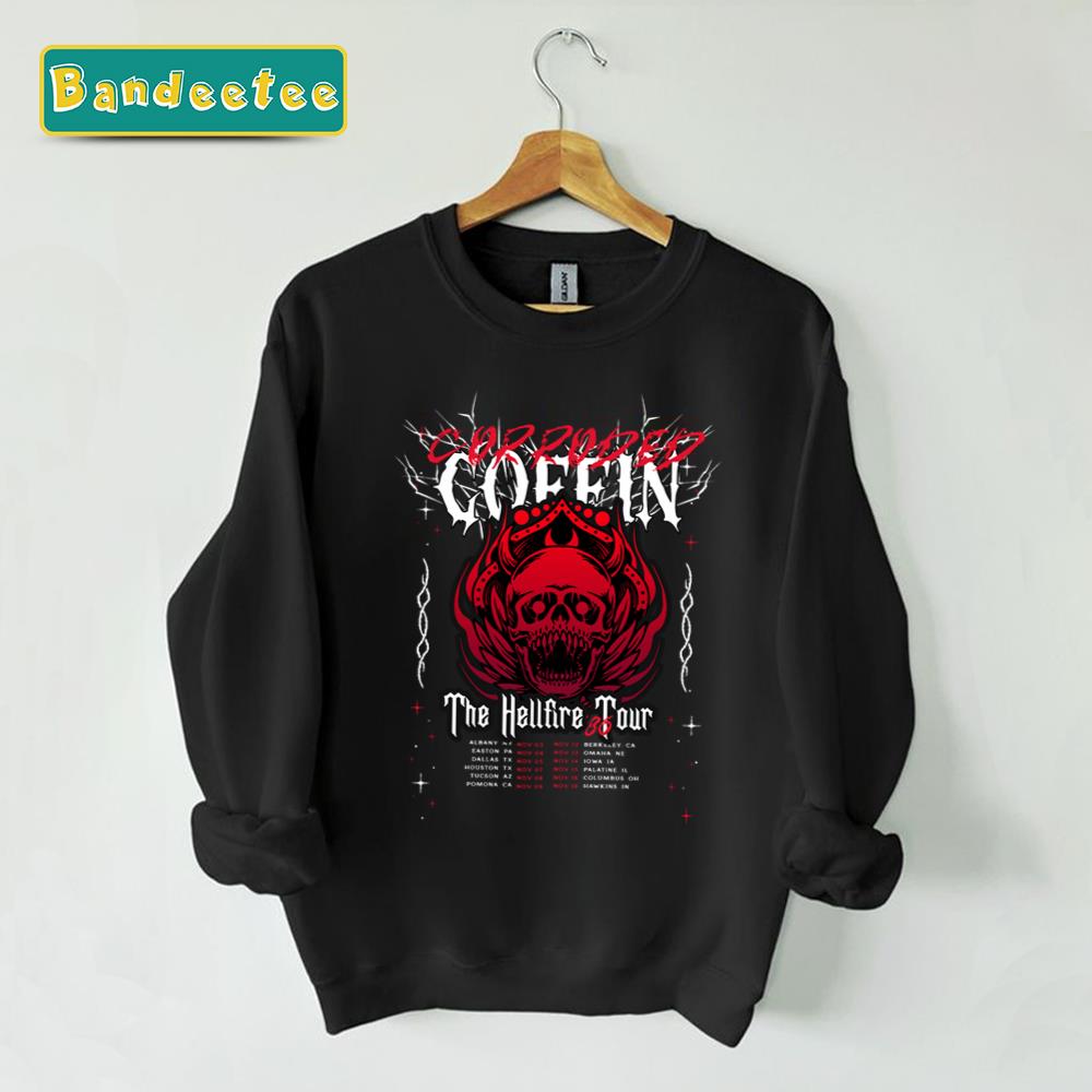 Corroded Coffin Tour ’86 The Hellfire Tour Unisex Sweatshirt