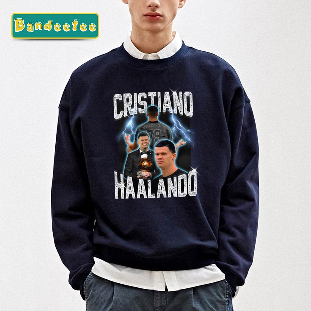 Cristiano Haalando Funny Meme Cr7 Unisex Sweatshirt