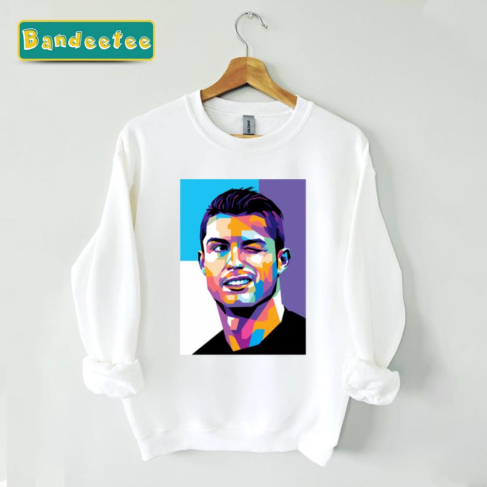 Cristiano Ronaldo In Color Unisex T-Shirt