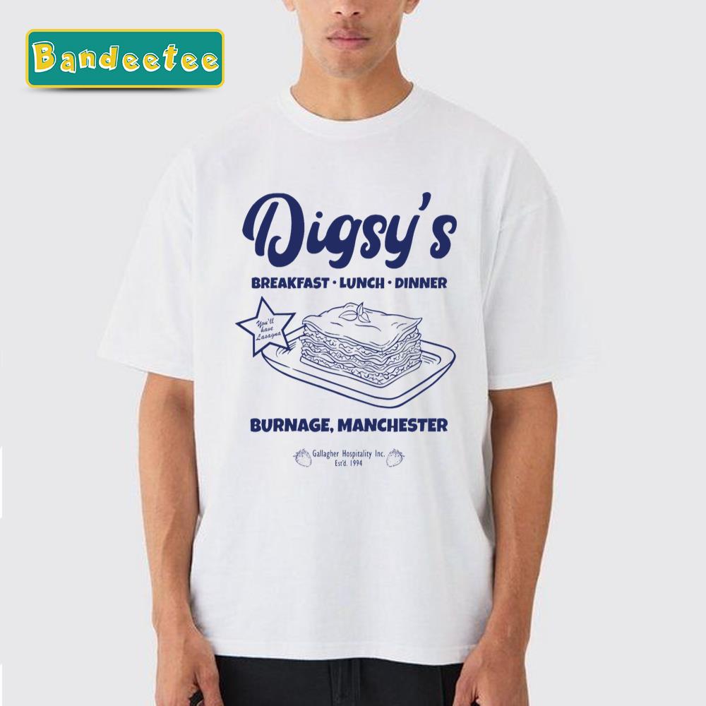 Digsy’s Dinner Gallagher Oasis Essential Unisex T-Shirt