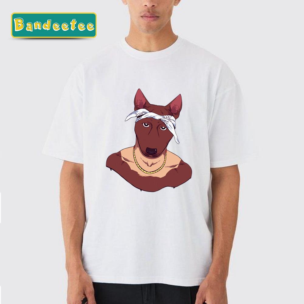 Dog Tupac Shakur Funny Unisex T-Shirt