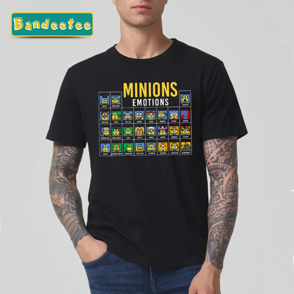 Emotions Table Minion Unisex T-Shirt