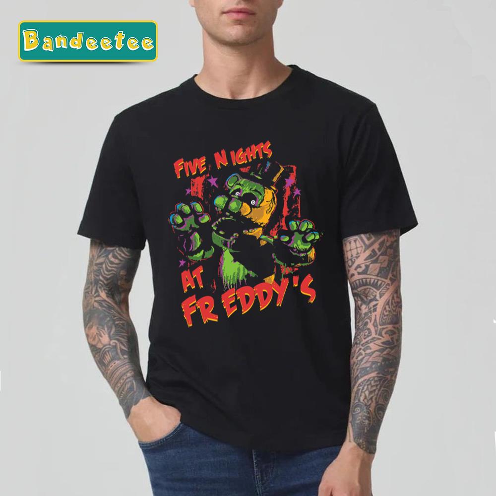 Five Nights At Freddy’s Phantom Freddy Unisex T-Shirt