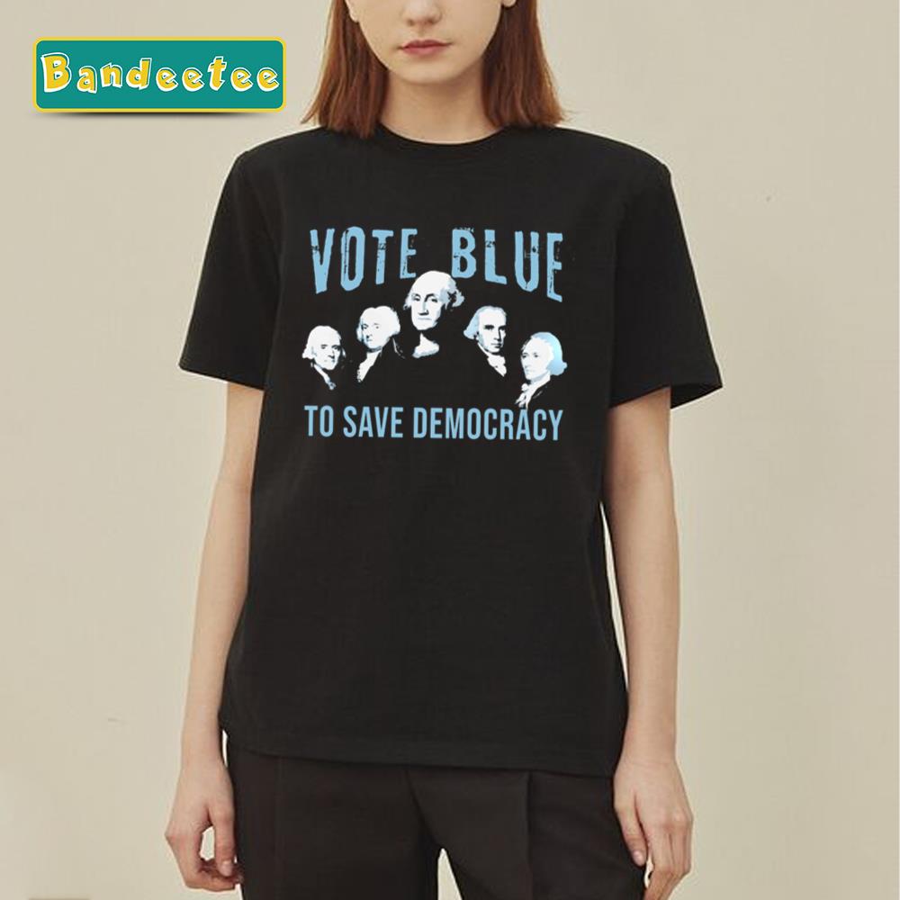 Founding Fathers Vote Blue To Save Democracy Essential Unisex T-Shirt