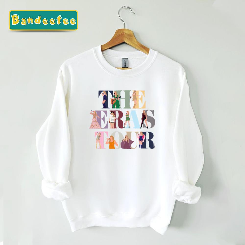 Full Album Art Taylor Swift The Eras Tour Essential Unisex Sweatshirt