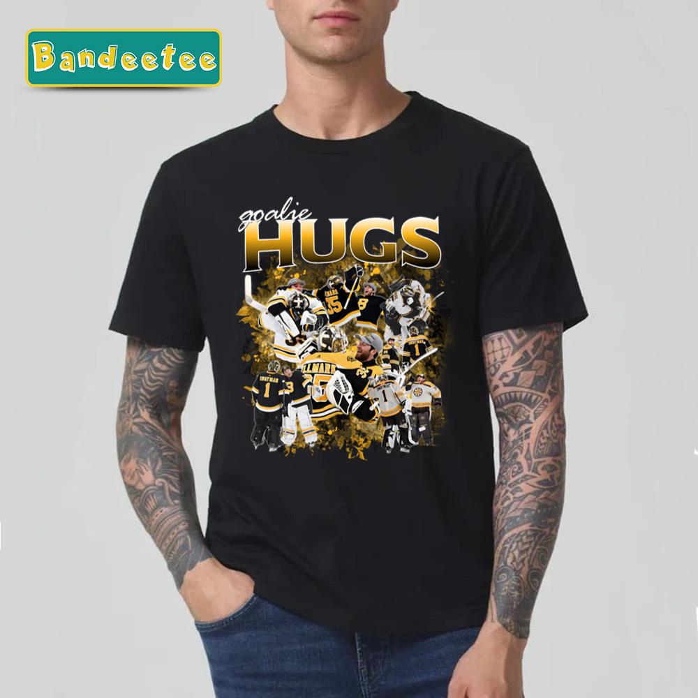 Goalie Hugs Goalie Bear Unisex T-Shirt