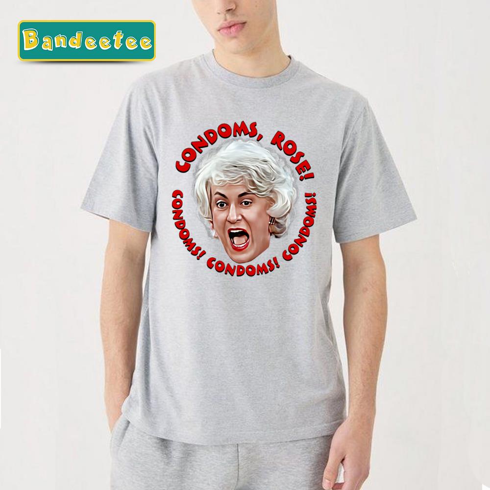 Golden Girls Condoms Rose Unisex T-Shirt