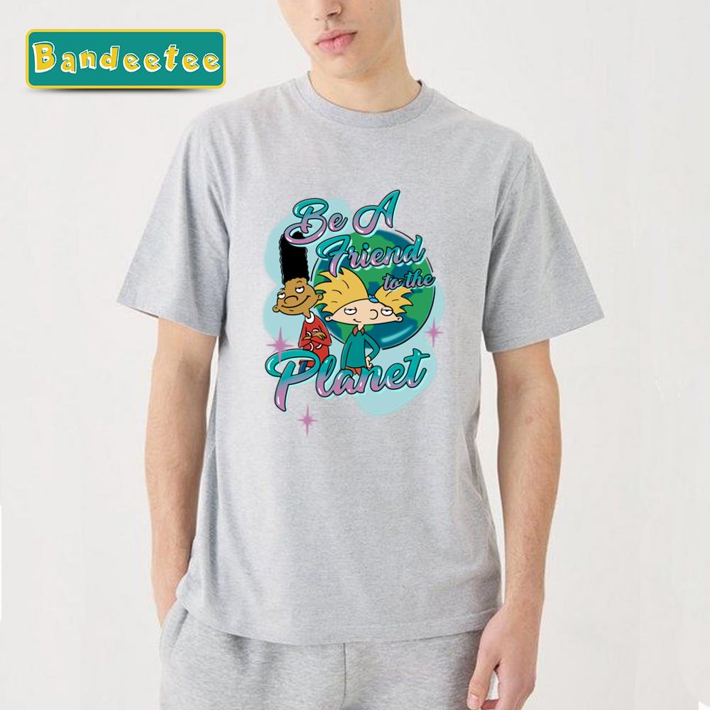 Hey Arnold Gerald And Arnold Earth Day Unisex T-Shirt