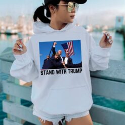 Stand With Trump Shirt, Shooters They Missed, Trump Rally Shirt