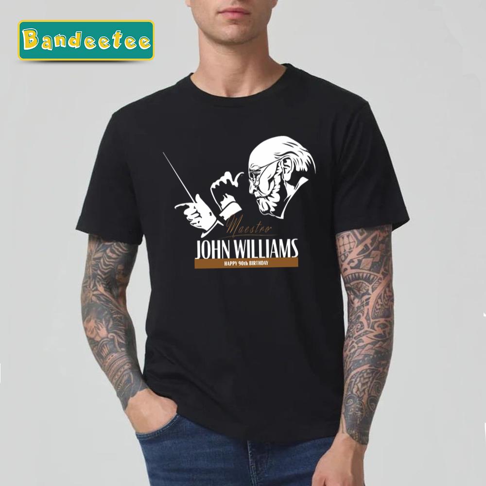 John Williams 90th Birthday Unisex T-Shirt