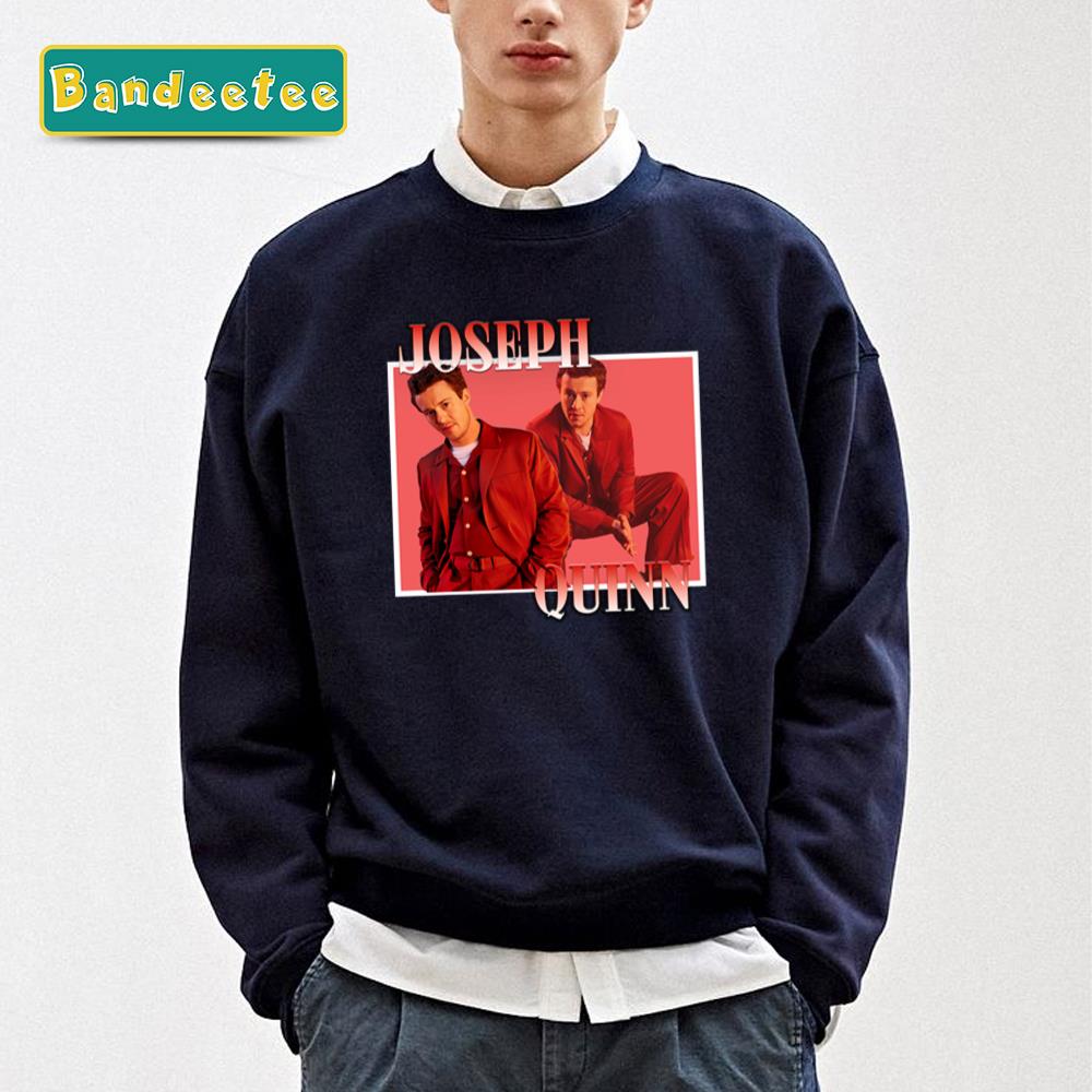 Joseph Quinn 90s Homage Print Unisex Sweatshirt