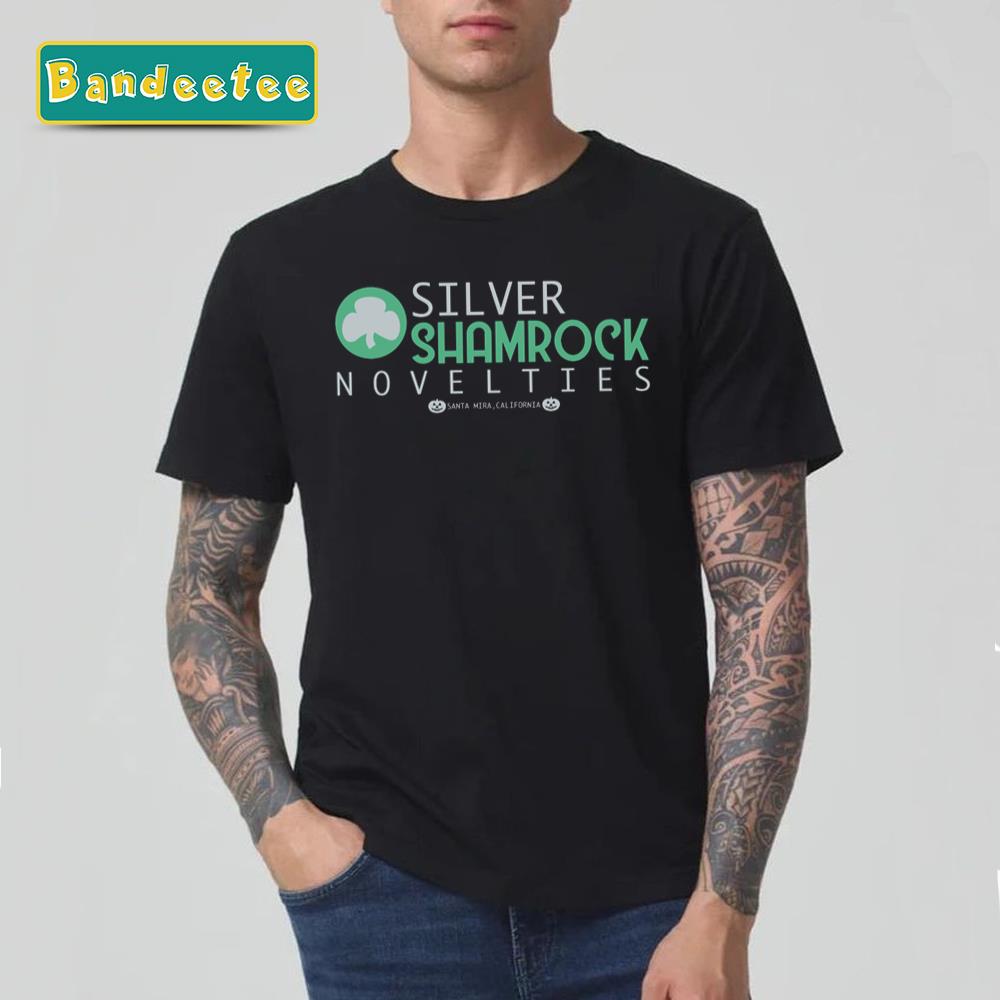 Modern Silver Shamrock Novelties Unisex T-Shirt