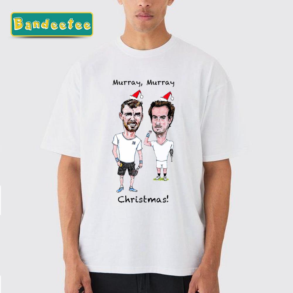 Murray Murray Christmas Caricatures Andy Murray Unisex T-Shirt