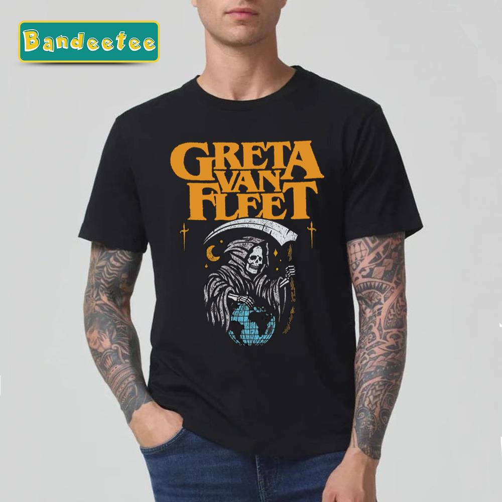 Musical Greta Van Fleet Rock Band Boho Unisex T-Shirt