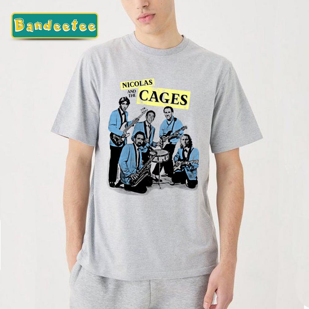 Nicolas And The Cages Nic Cage Band Unisex T-Shirt