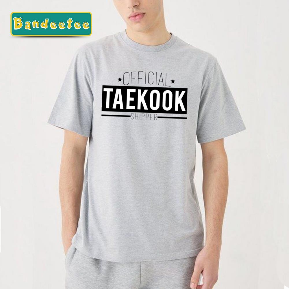 Official Taekook Shipper Unisex T-Shirt