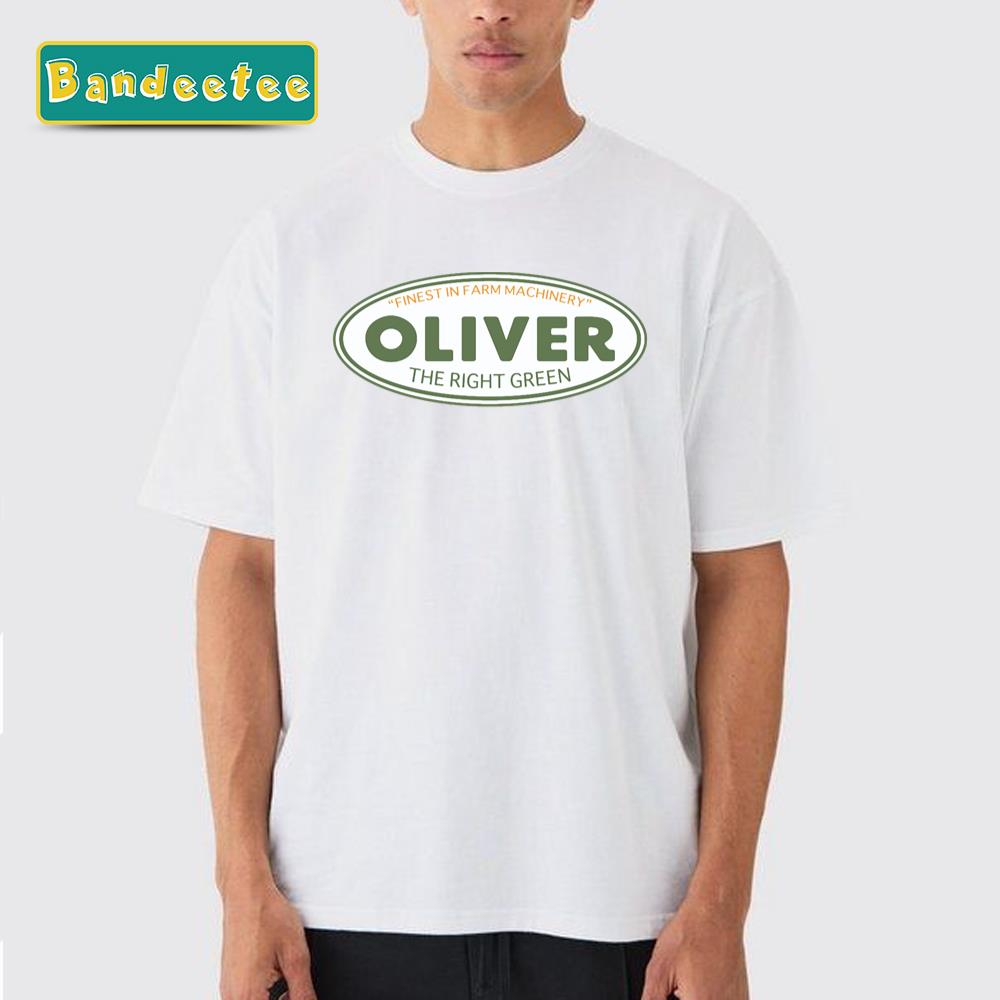 Oliver The Right Green Tractor Unisex T-Shirt