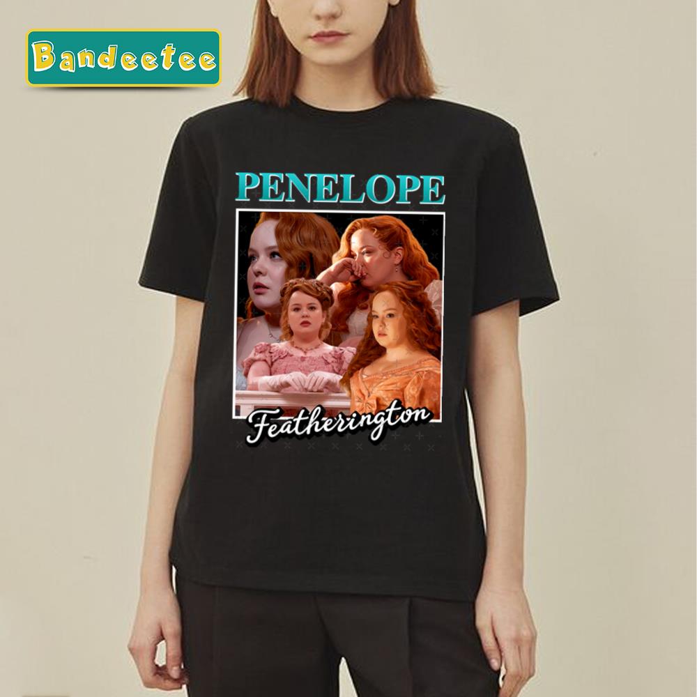 Penelope Featherington 90’s Bridgerton Netflix Unisex T-Shirt