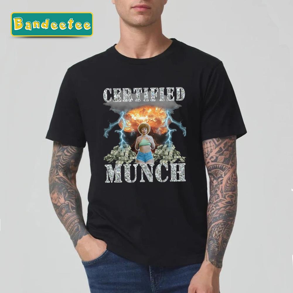 Proud Munch Certified Munch Ice Spice Unisex T-Shirt