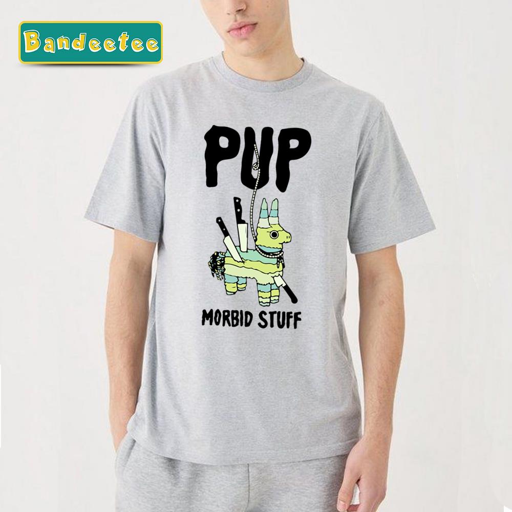 Pup Rock Band Morbid Stuff Unisex T-Shirt