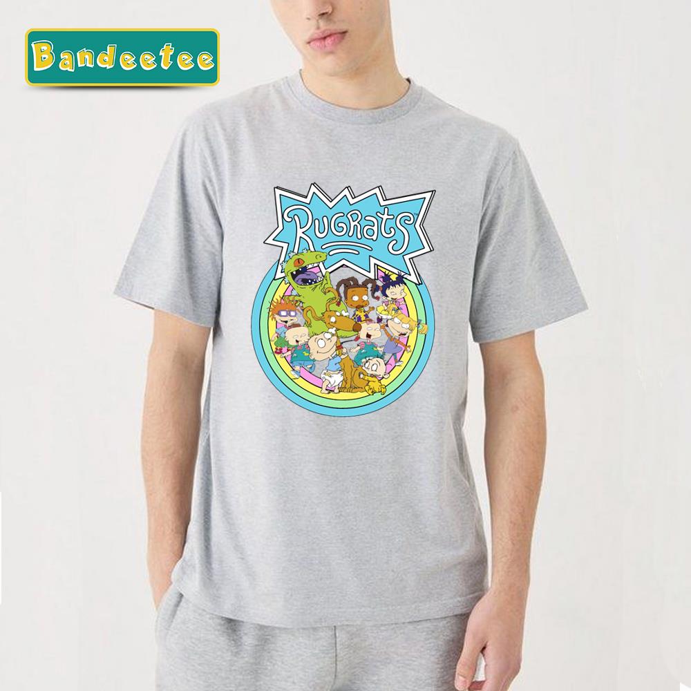 Rugrats Baby Group Bright Retro Logo Unisex T-Shirt