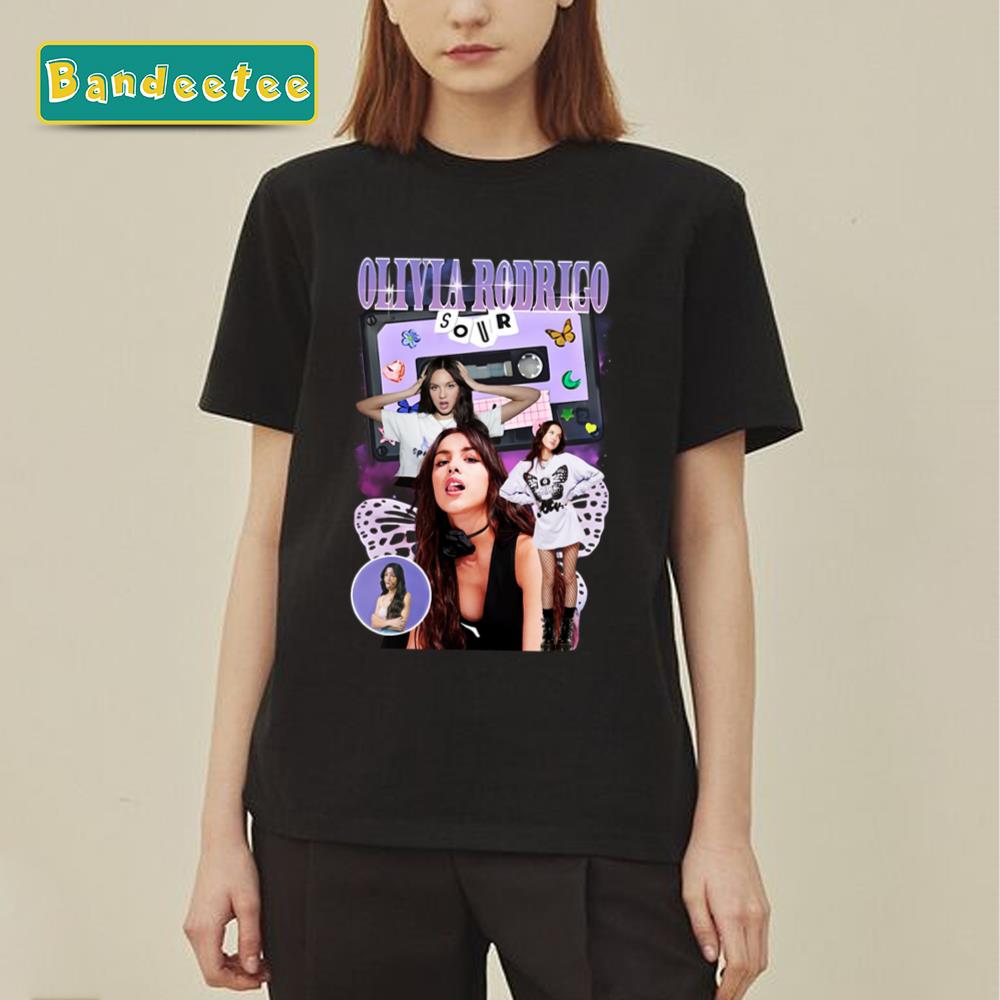 Retro Olivia Retro Guts Tour 2024 Rodrigo Concert Unisex T-Shirt