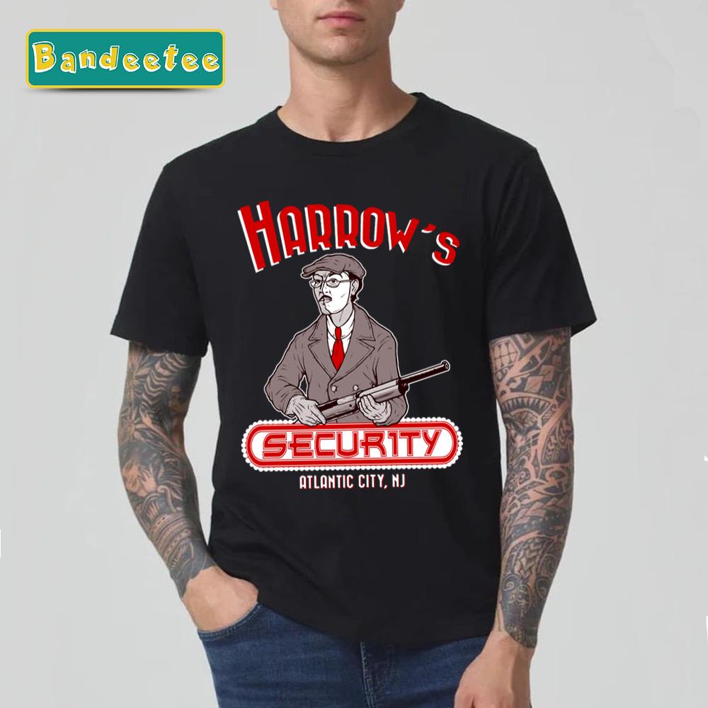 Retro Vintage Harrow’s Security Christmas Unisex T-Shirt