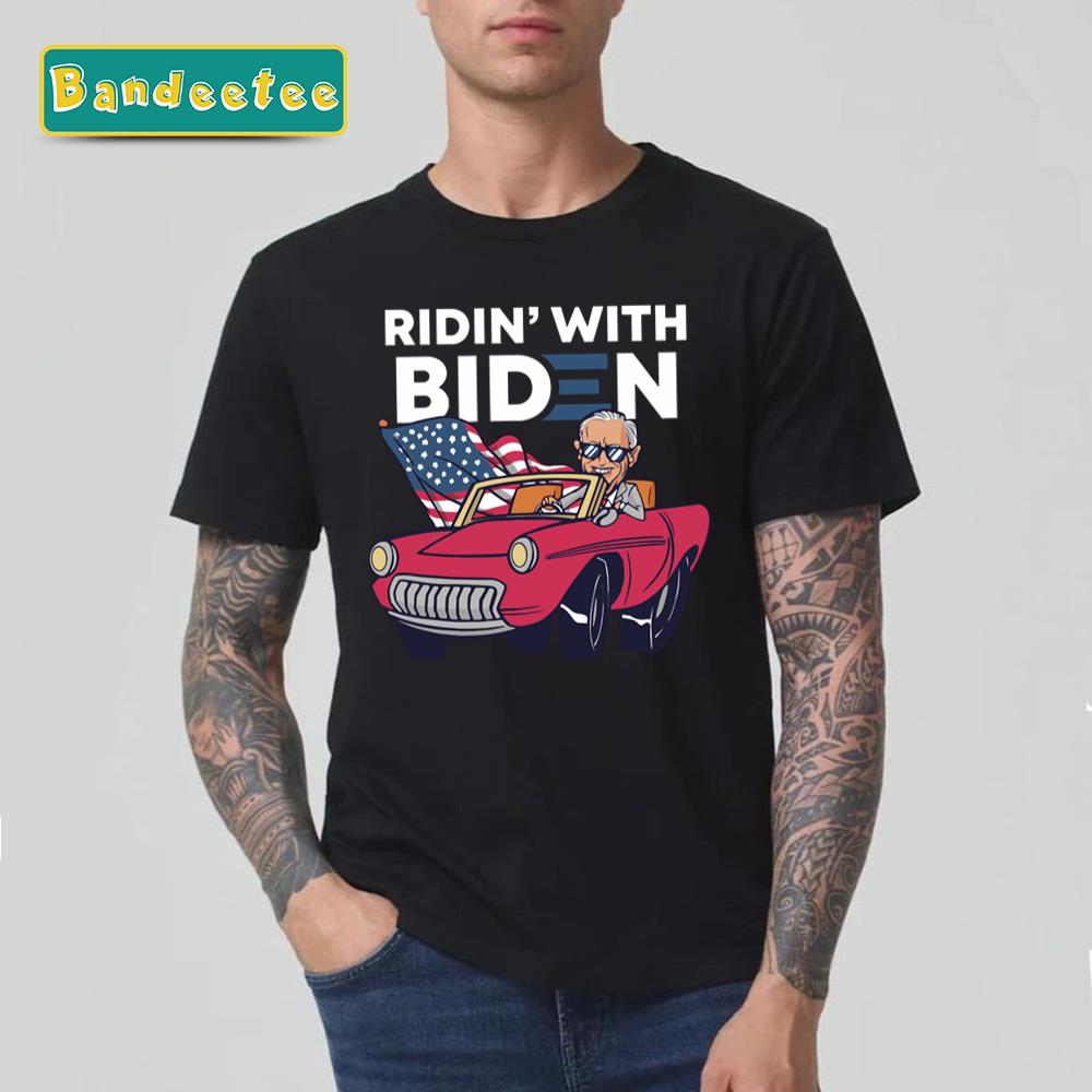 Ride With Biden Unisex T-Shirt