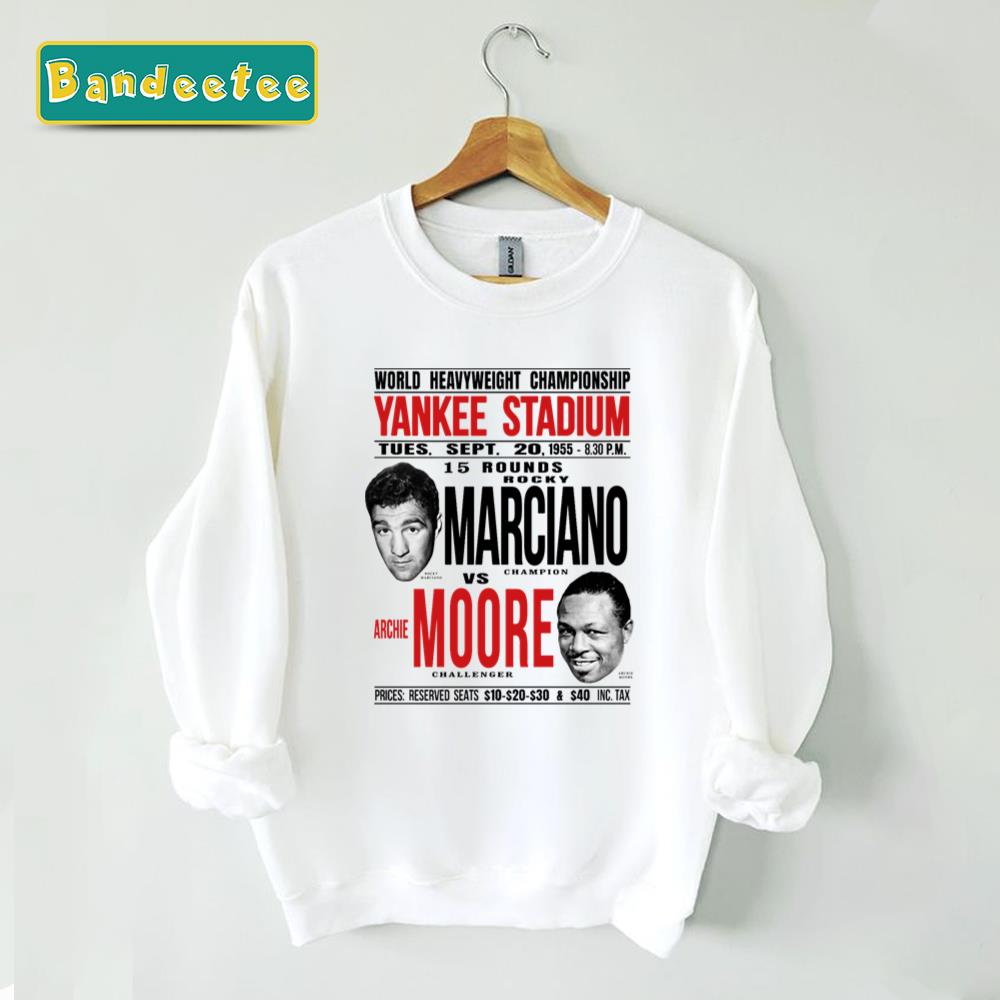 Rocky Marciano Vs Archie Moore Premium Unisex Sweatshirt