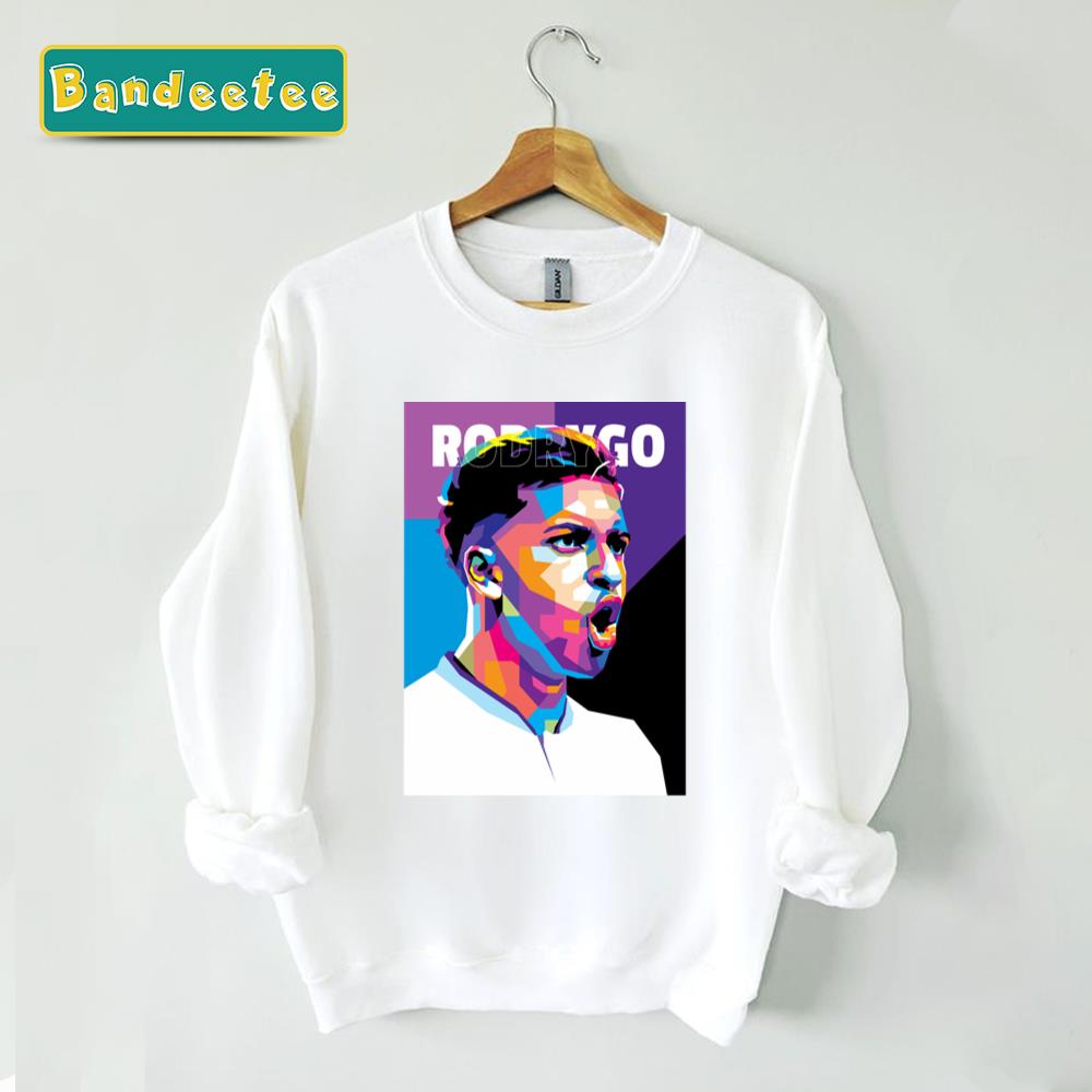 Rodrygo In Wpap Style Soccer Unisex T-Shirt