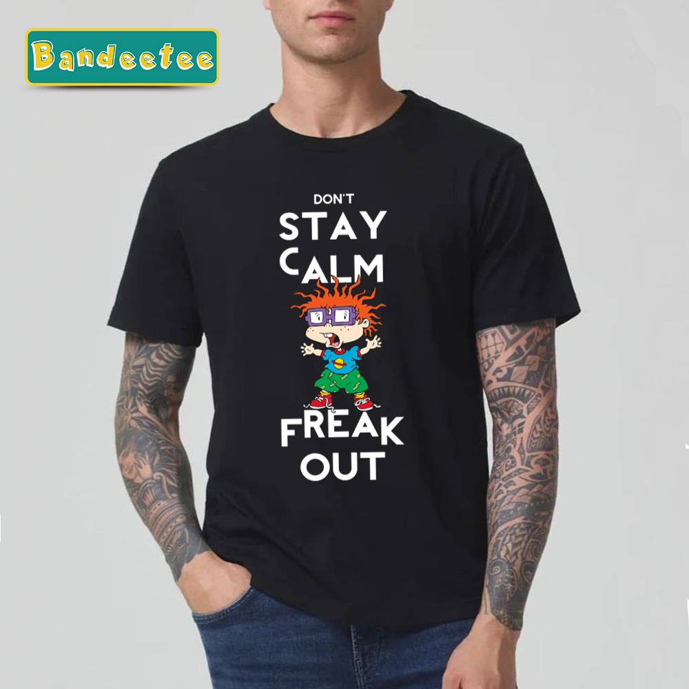 Rugrats Chuckie Don’t Stay Calm Halloween Unisex T-Shirt