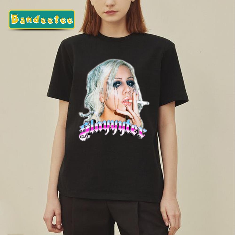 Smoking Slayyyter Charlie Xcx Unisex T-Shirt