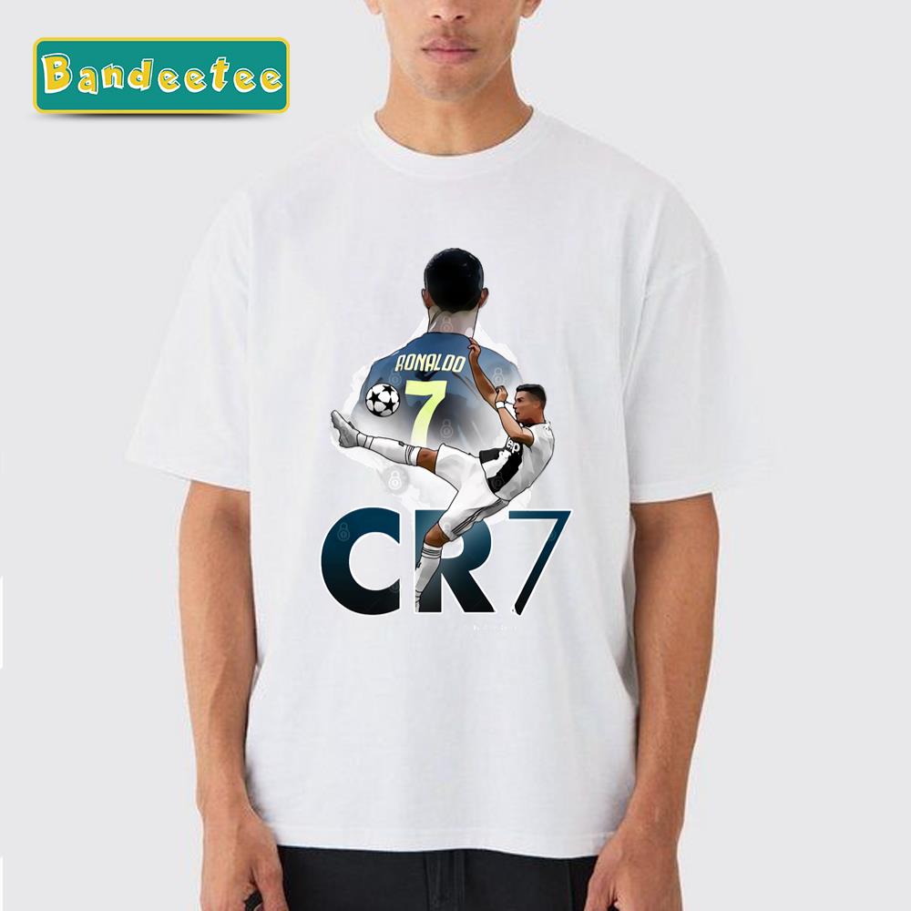 Soccer Legend Cristiano Ronaldo Cr7 Juve Unisex T-Shirt