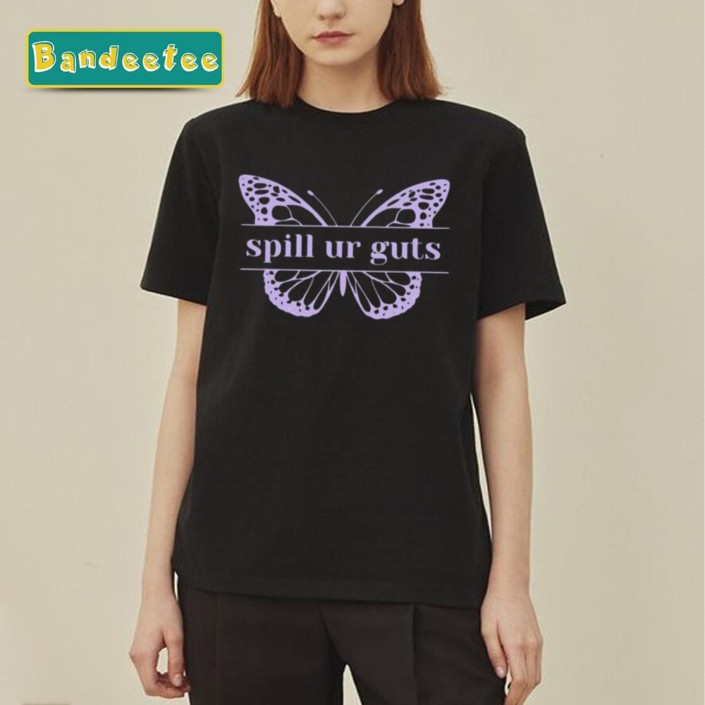 Spill Ur Guts Butterfly Purple Olivia Rodrigo Unisex T-Shirt