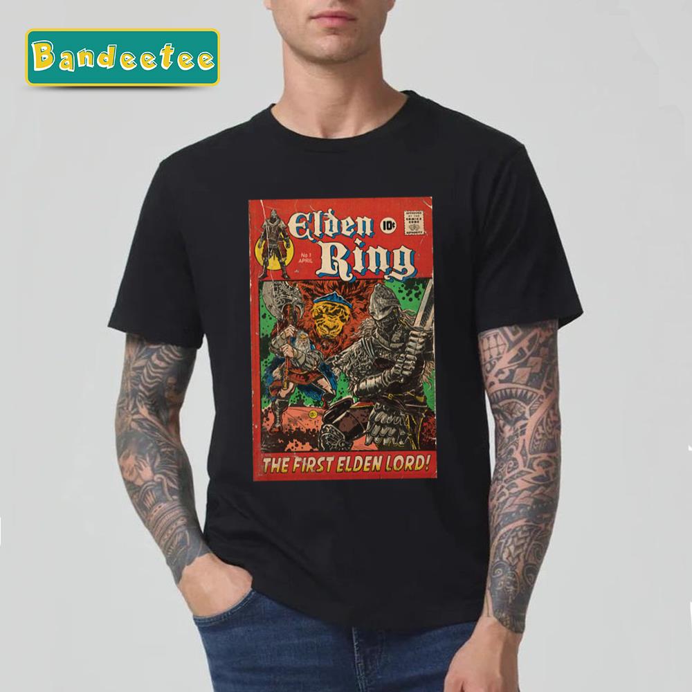 The First Elden Lord Elden Ring Comic Unisex T-Shirt