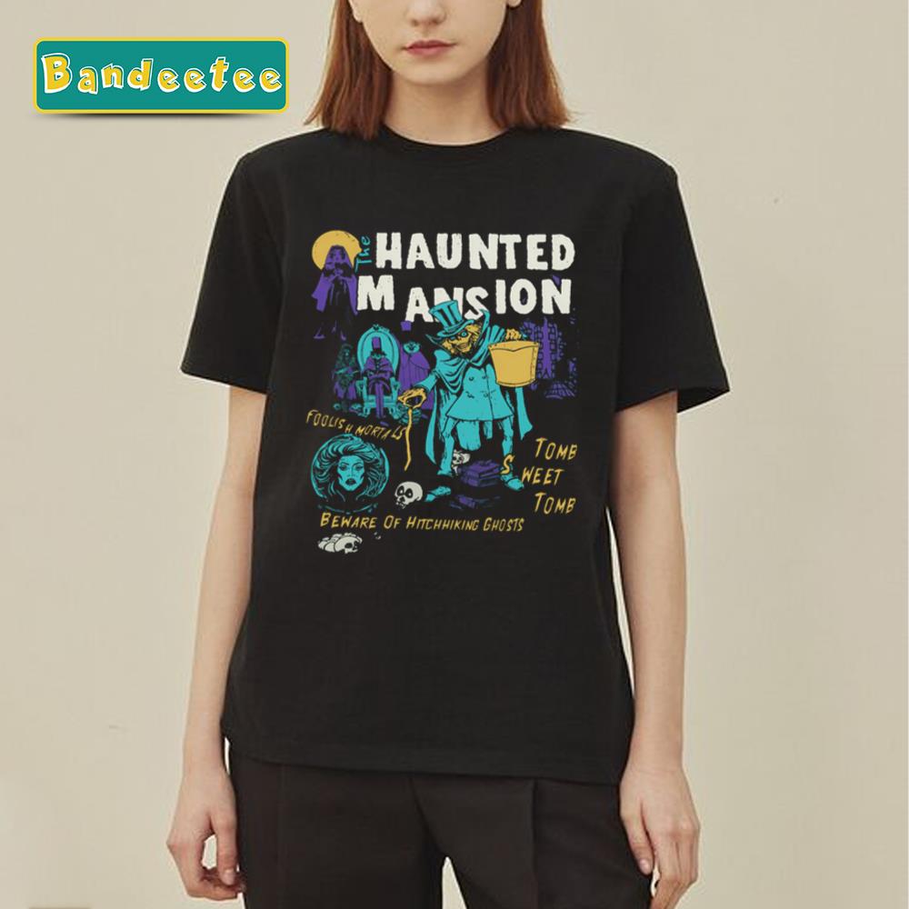 The Haunted Mansion Ghosts Halloween Disney Unisex T-Shirt